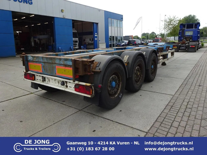 Renders Container chassis / Mercedes + Disc / 1x Lift Axle / 1x Extendable - Puspiekabe noņemamā virsbūve/ Konteineru vedējs: foto 1 Renders Container chassis / Mercedes + Disc / 1x Lift Axle / 1x Extendable - Puspiekabe noņemamā virsbūve/ Konteineru vedējs: foto 1