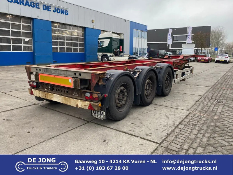 Schmitz Cargobull SCF 24 G Chassis / SAF + Disc / 1x Extendable / Lift axle - Puspiekabe noņemamā virsbūve/ Konteineru vedējs: foto 1 Schmitz Cargobull SCF 24 G Chassis / SAF + Disc / 1x Extendable / Lift axle - Puspiekabe noņemamā virsbūve/ Konteineru vedējs: foto 1