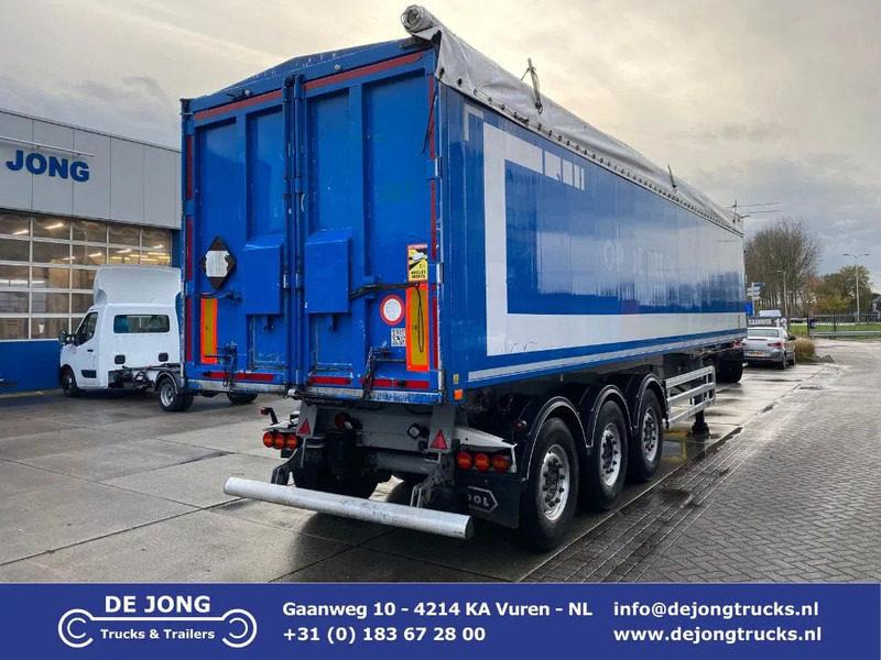 Stas S300CX / Tipper ALU / 55 M3 / Mercedes + Disc / 1x Lift Axle - Puspiekabe pašizgāzējs: foto 1 Stas S300CX / Tipper ALU / 55 M3 / Mercedes + Disc / 1x Lift Axle - Puspiekabe pašizgāzējs: foto 1