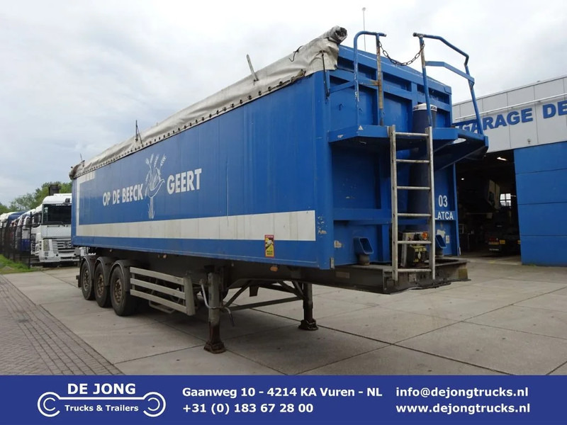 Stas Stas SA339K / Tipper ALU / 55 M3 / Mercedes + Disc / 1x Lift Axle - Puspiekabe pašizgāzējs: foto 1 Stas Stas SA339K / Tipper ALU / 55 M3 / Mercedes + Disc / 1x Lift Axle - Puspiekabe pašizgāzējs: foto 1