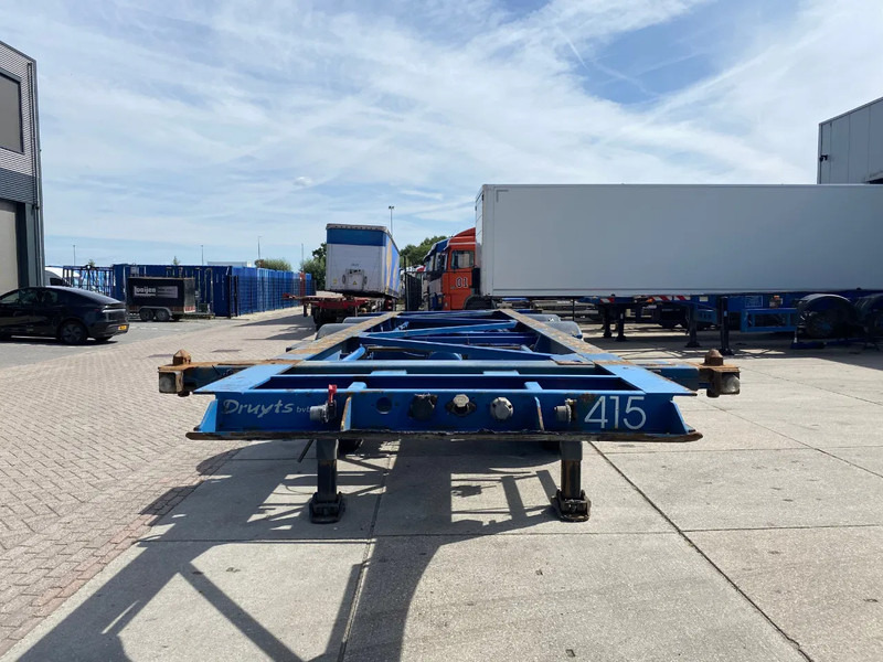 TURBO'S HOET 20 FT Container Chassis / APK t/m 3-2026 / BPW + Drum - Puspiekabe noņemamā virsbūve/ Konteineru vedējs: foto 5 TURBO'S HOET 20 FT Container Chassis / APK t/m 3-2026 / BPW + Drum - Puspiekabe noņemamā virsbūve/ Konteineru vedējs: foto 5