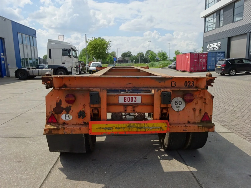 Van Hool 20 FT Container Chassis / Steel Suspension / Double Tyres - Puspiekabe noņemamā virsbūve/ Konteineru vedējs: foto 2 Van Hool 20 FT Container Chassis / Steel Suspension / Double Tyres - Puspiekabe noņemamā virsbūve/ Konteineru vedējs: foto 2