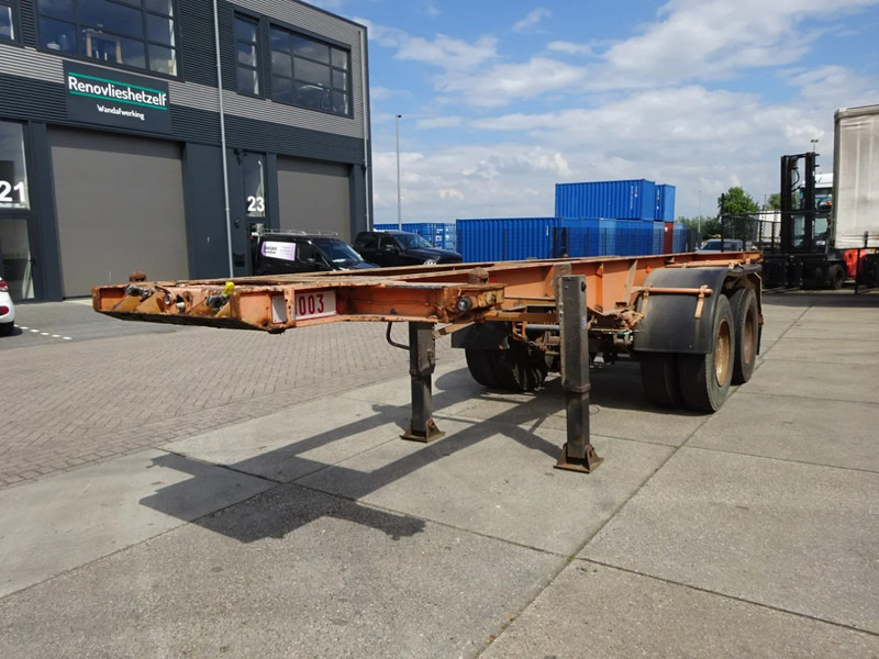 Van Hool 20 FT Container Chassis / Steel Suspension / Double Tyres - Puspiekabe noņemamā virsbūve/ Konteineru vedējs: foto 5 Van Hool 20 FT Container Chassis / Steel Suspension / Double Tyres - Puspiekabe noņemamā virsbūve/ Konteineru vedējs: foto 5