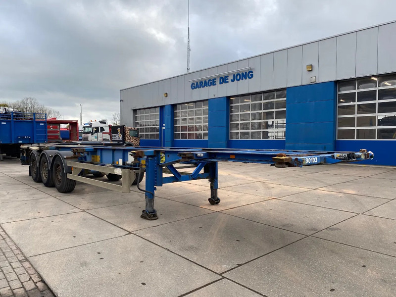 Van Hool 3B0079 / Container chassis / SAF + Disc - Puspiekabe noņemamā virsbūve/ Konteineru vedējs: foto 5 Van Hool 3B0079 / Container chassis / SAF + Disc - Puspiekabe noņemamā virsbūve/ Konteineru vedējs: foto 5