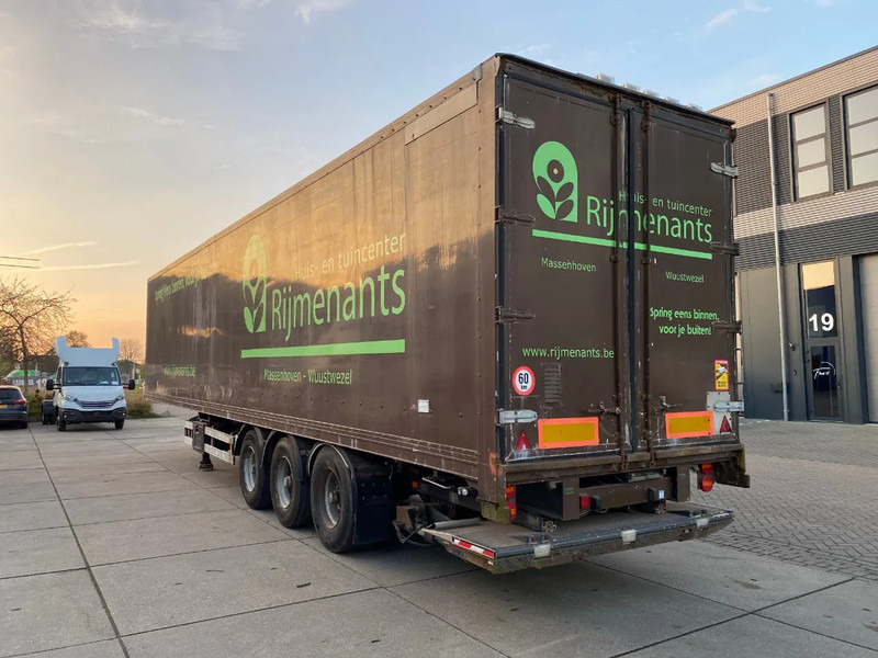 Van Hool Closed box / Laadklep / D-hollandia / Hard-Wood Floor / 1x Lift Axle - Puspiekabe slēgtā virsbūve: foto 3 Van Hool Closed box / Laadklep / D-hollandia / Hard-Wood Floor / 1x Lift Axle - Puspiekabe slēgtā virsbūve: foto 3