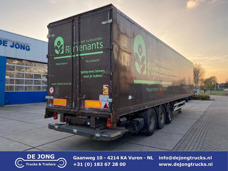 Van Hool Closed box / Laadklep / D-hollandia / Hard-Wood Floor / 1x Lift Axle - Puspiekabe slēgtā virsbūve: foto 1 Van Hool Closed box / Laadklep / D-hollandia / Hard-Wood Floor / 1x Lift Axle - Puspiekabe slēgtā virsbūve: foto 1
