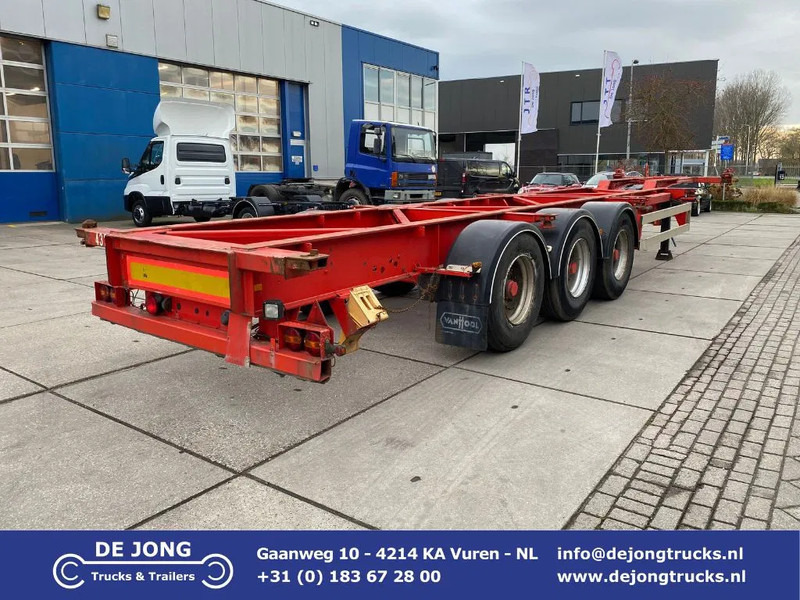 Van Hool S00149 / Container Chassis / 40FT / BPW + Drum - Puspiekabe noņemamā virsbūve/ Konteineru vedējs: foto 1 Van Hool S00149 / Container Chassis / 40FT / BPW + Drum - Puspiekabe noņemamā virsbūve/ Konteineru vedējs: foto 1