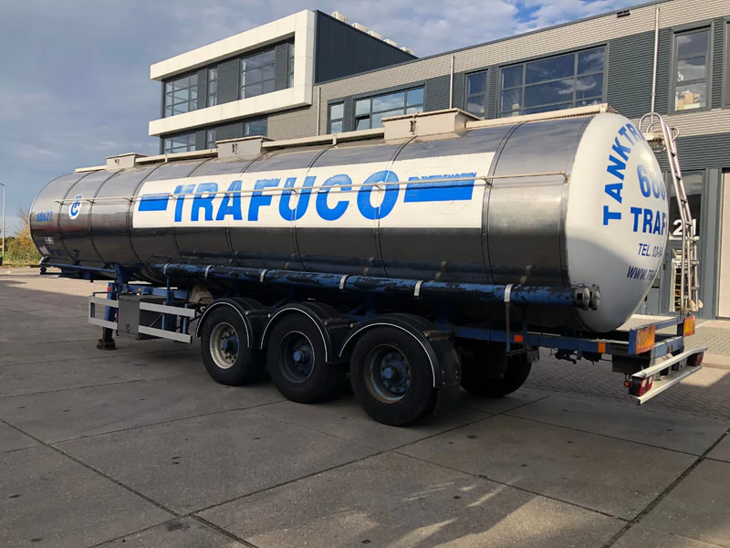 Van Hool Tank / 30.000 LT / 3 compartments / Inox / SAF - Puspiekabe cisterna: foto 3 Van Hool Tank / 30.000 LT / 3 compartments / Inox / SAF - Puspiekabe cisterna: foto 3