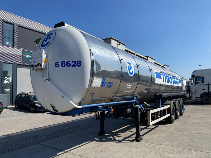 Van Hool Tank / Inox / 3 compartments / 30000 LT - Puspiekabe cisterna: foto 3 Van Hool Tank / Inox / 3 compartments / 30000 LT - Puspiekabe cisterna: foto 3