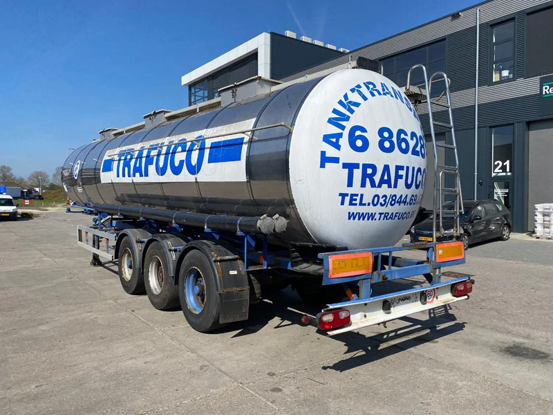 Van Hool Tank / Inox / 3 compartments / 30000 LT - Puspiekabe cisterna: foto 4 Van Hool Tank / Inox / 3 compartments / 30000 LT - Puspiekabe cisterna: foto 4