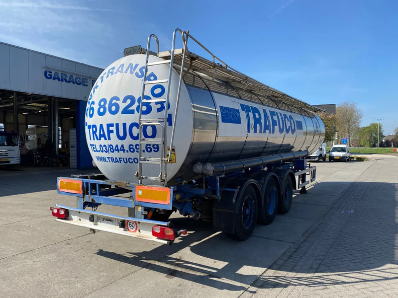 Van Hool Tank / Inox / 3 compartments / 30000 LT - Puspiekabe cisterna: foto 4 Van Hool Tank / Inox / 3 compartments / 30000 LT - Puspiekabe cisterna: foto 4