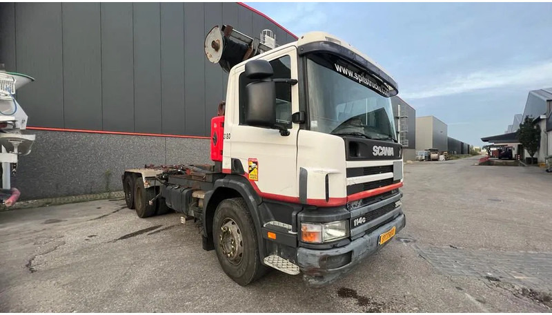 Scania P114-380 Manual + FULL STEEL+ Retarder - Konteineru vedējs/ Kravas automašīna ar noņemamā virsbūve: foto 5 Scania P114-380 Manual + FULL STEEL+ Retarder - Konteineru vedējs/ Kravas automašīna ar noņemamā virsbūve: foto 5