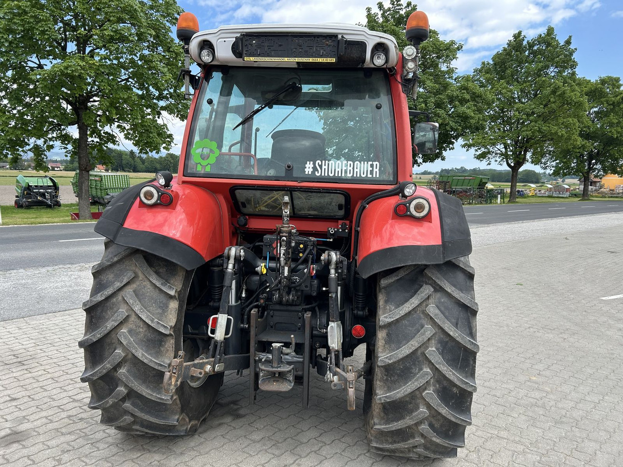 Lindner Geotrac 94 - Traktors: foto 4 Lindner Geotrac 94 - Traktors: foto 4