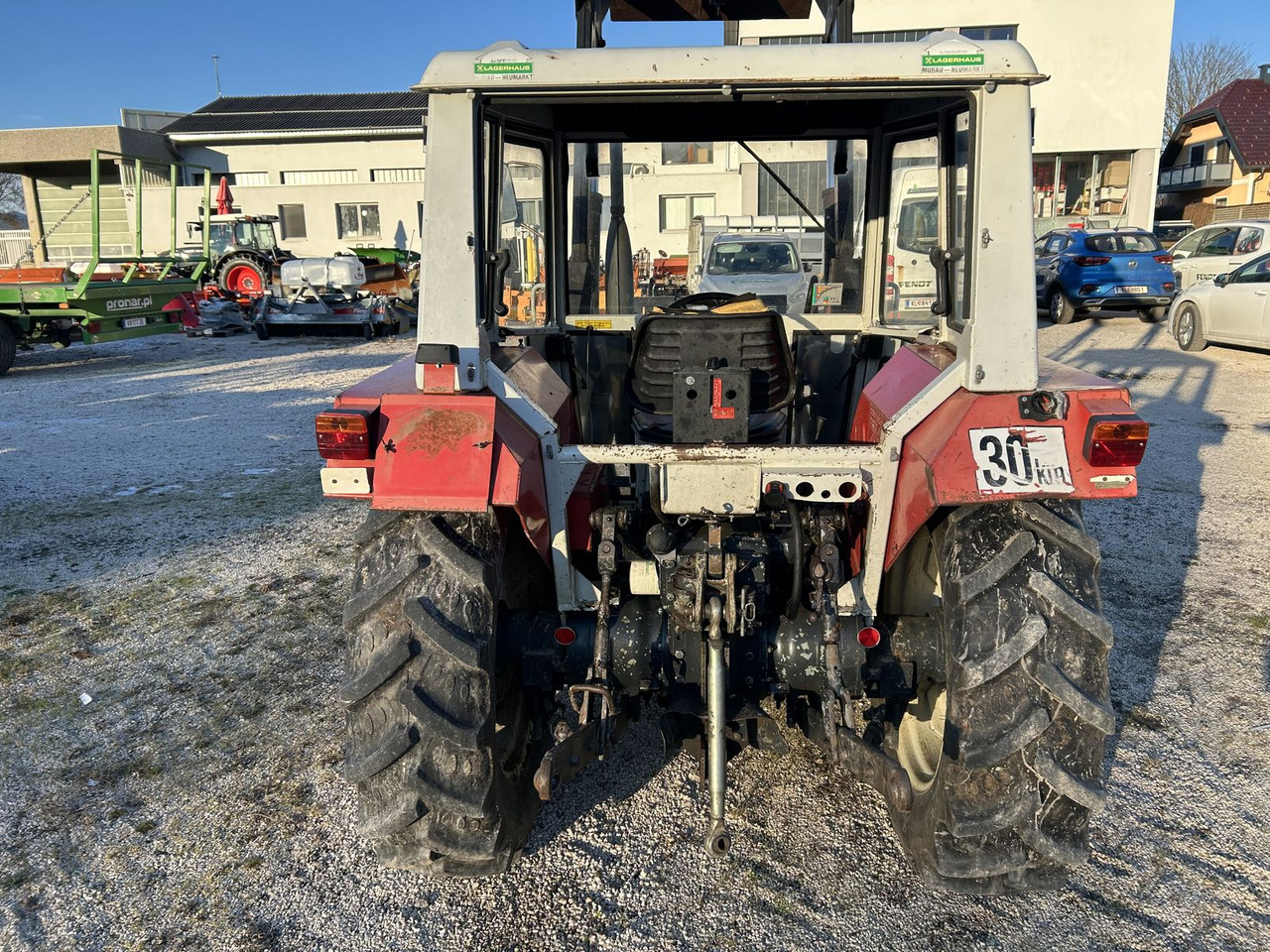 Steyr Steyr 8055 a - Traktors: foto 4 Steyr Steyr 8055 a - Traktors: foto 4