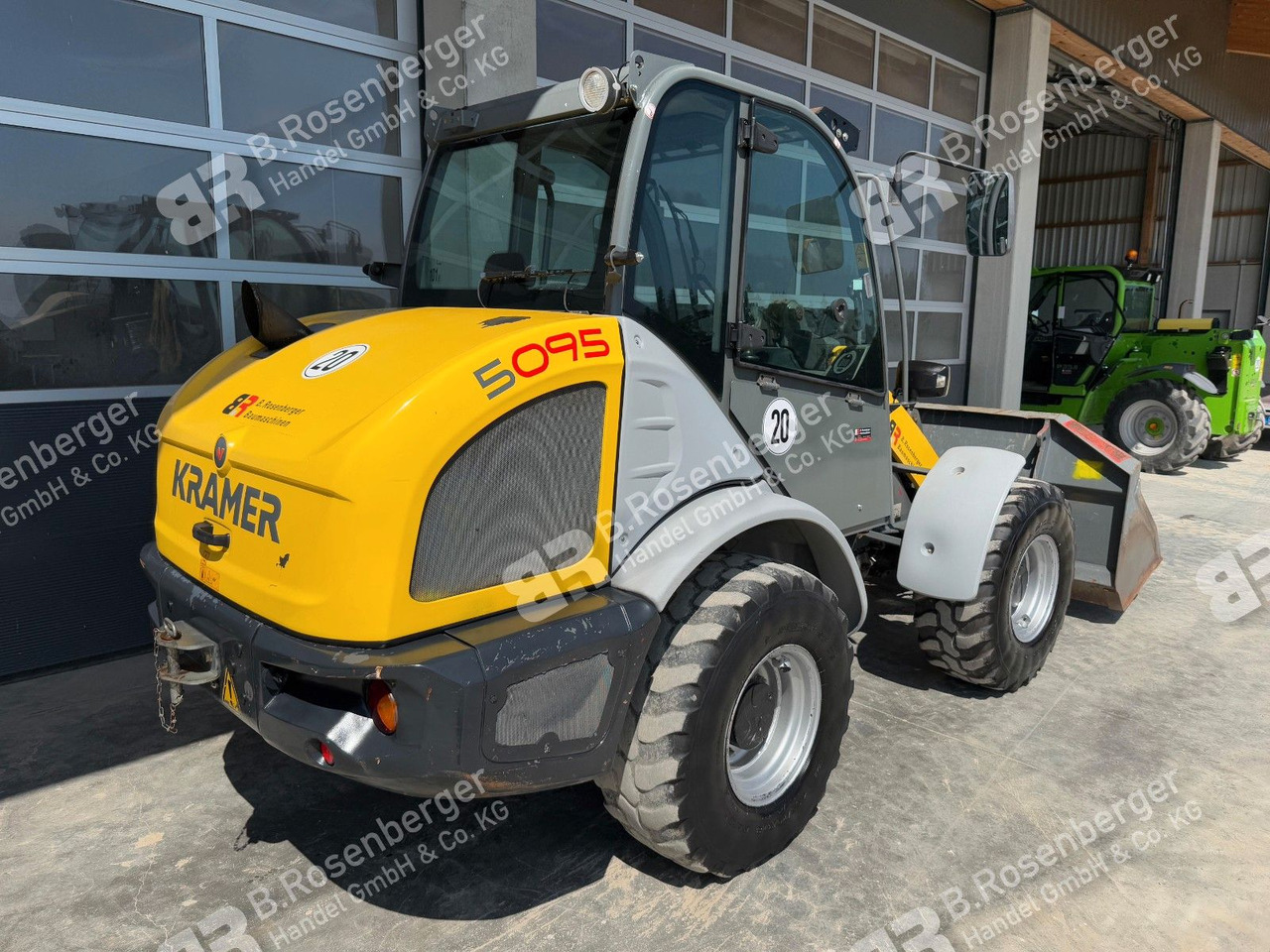Kramer 5095 Radlader / Bj2017 / nur 1911h - Riteņu iekrāvējs: foto 5 Kramer 5095 Radlader / Bj2017 / nur 1911h - Riteņu iekrāvējs: foto 5
