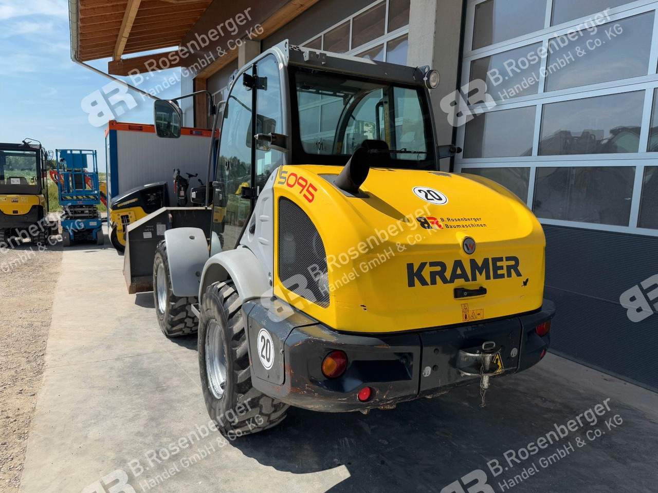 Kramer 5095 Radlader / Bj2017 / nur 1911h - Riteņu iekrāvējs: foto 3 Kramer 5095 Radlader / Bj2017 / nur 1911h - Riteņu iekrāvējs: foto 3