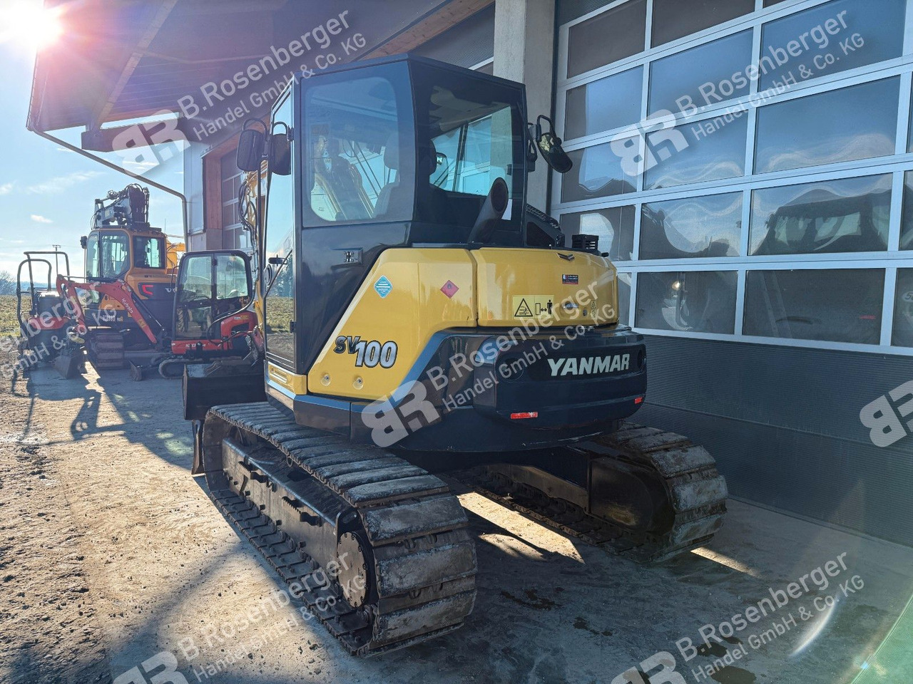 Yanmar SV100-2A-2PB Minibagger / nur 2694h / BJ2017 - Mini-ekskavators: foto 3 Yanmar SV100-2A-2PB Minibagger / nur 2694h / BJ2017 - Mini-ekskavators: foto 3