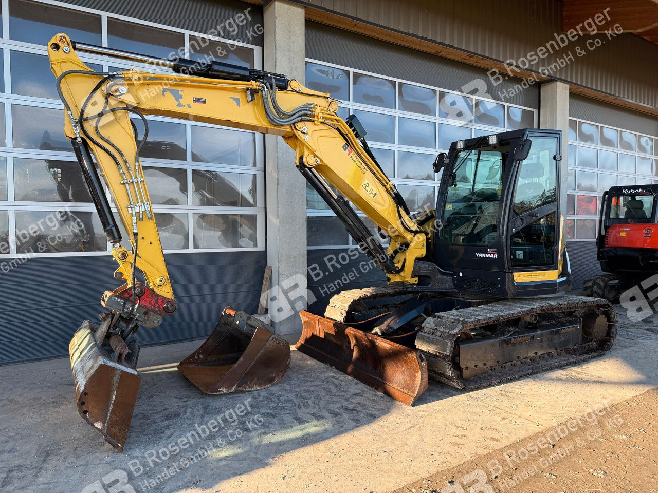 Yanmar SV100-2A-2PB Minibagger / nur 2694h / BJ2017 - Mini-ekskavators: foto 1 Yanmar SV100-2A-2PB Minibagger / nur 2694h / BJ2017 - Mini-ekskavators: foto 1