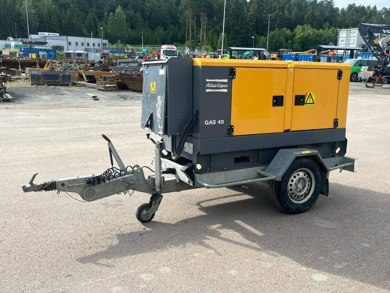 Atlas-Copco QAS 40 - Elektroģenerators: foto 1 Atlas-Copco QAS 40 - Elektroģenerators: foto 1