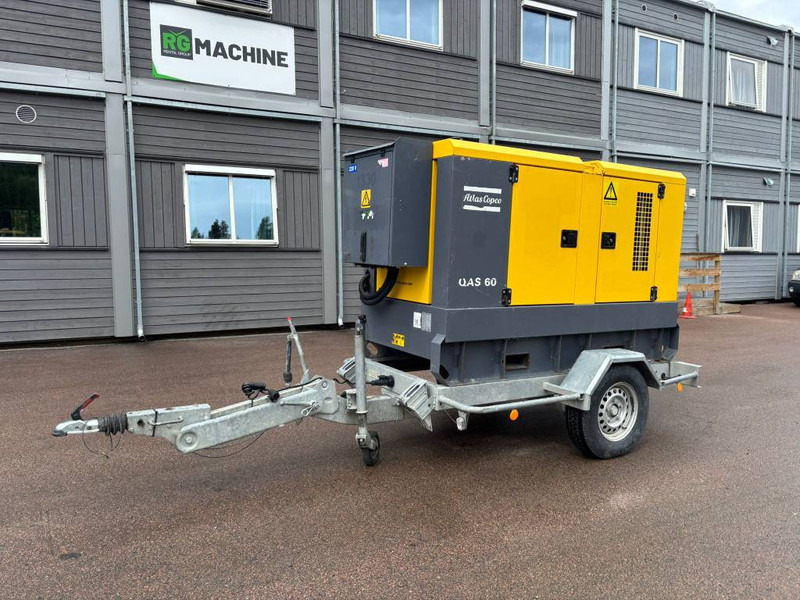 Atlas-Copco QAS 60 ST3 - Elektroģenerators: foto 1 Atlas-Copco QAS 60 ST3 - Elektroģenerators: foto 1