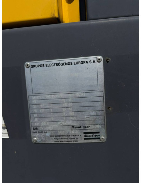 Atlas-Copco QAS 60 ST3 - Elektroģenerators: foto 5 Atlas-Copco QAS 60 ST3 - Elektroģenerators: foto 5