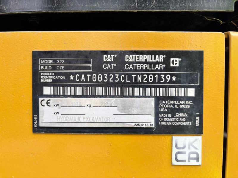 Cat 323 SLR - Ekskavators: foto 5 Cat 323 SLR - Ekskavators: foto 5