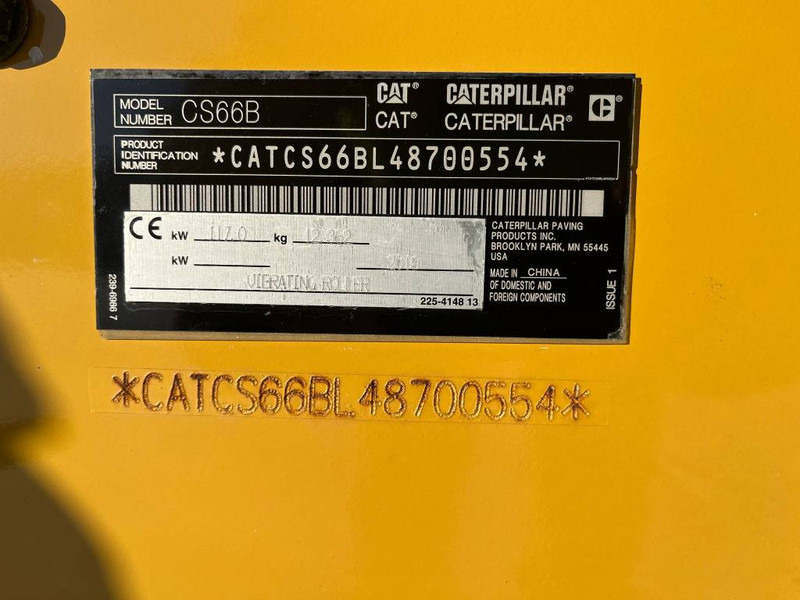 Cat CS 66 B - Veltnis: foto 5 Cat CS 66 B - Veltnis: foto 5