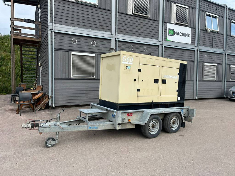 Doosan G 60 - Elektroģenerators: foto 1 Doosan G 60 - Elektroģenerators: foto 1