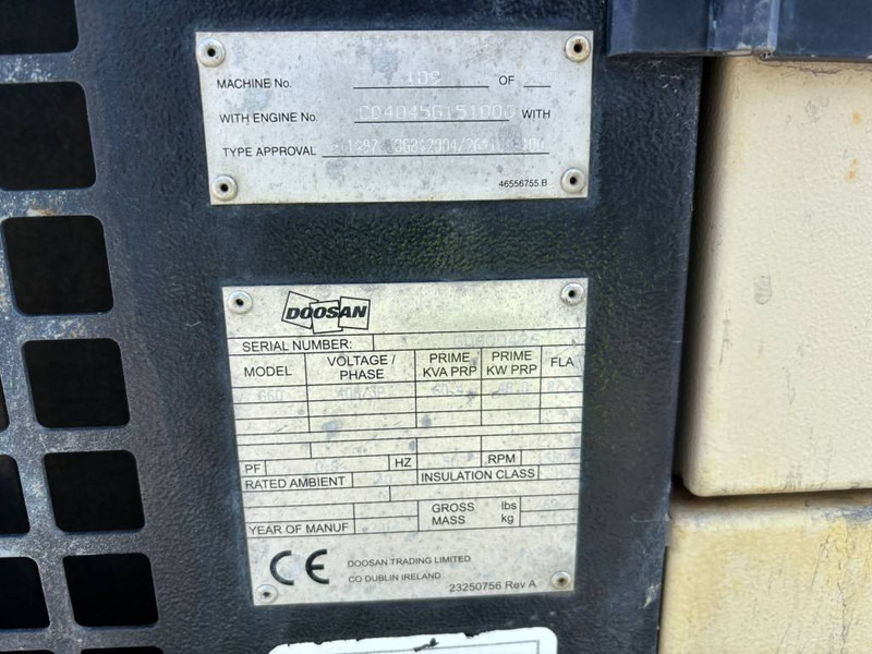 Doosan G 60 - Elektroģenerators: foto 5 Doosan G 60 - Elektroģenerators: foto 5
