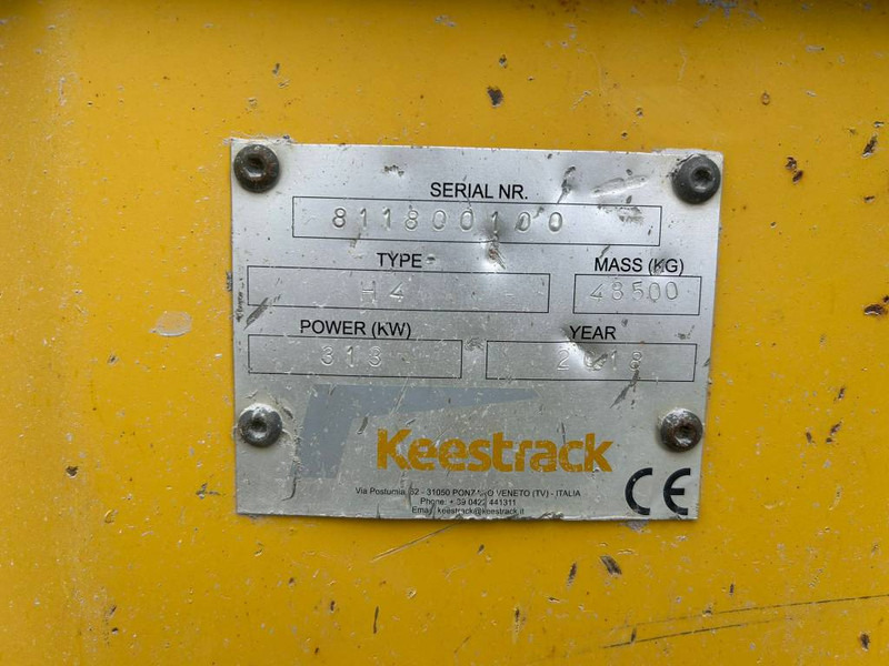 Keestrack H4E - Mobilais drupinātājs: foto 5 Keestrack H4E - Mobilais drupinātājs: foto 5