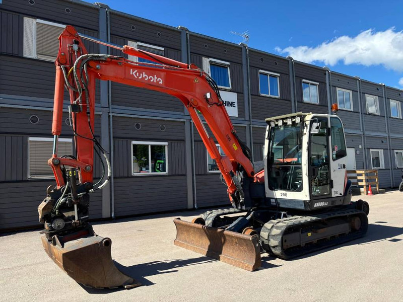 Kubota KX 080-3 RAILWAY - Mini-ekskavators: foto 1 Kubota KX 080-3 RAILWAY - Mini-ekskavators: foto 1