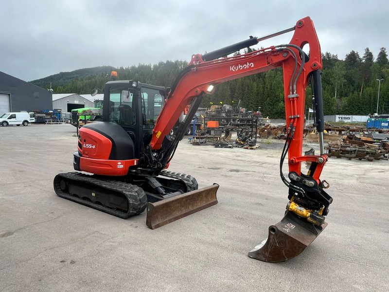 Kubota U 55-4 - Mini-ekskavators: foto 3 Kubota U 55-4 - Mini-ekskavators: foto 3