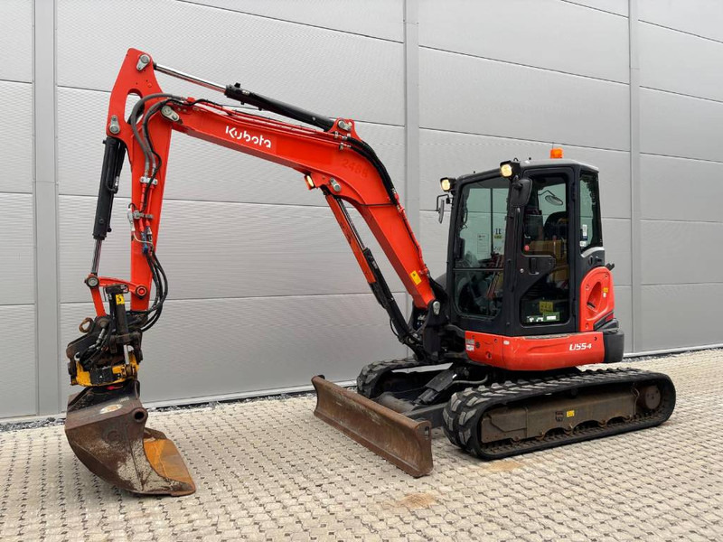 Kubota U 55-4 - Mini-ekskavators: foto 1 Kubota U 55-4 - Mini-ekskavators: foto 1