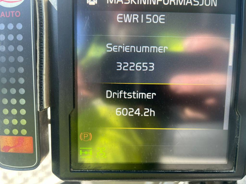 Riteņu ekskavators Volvo EWR 150 E: foto 6