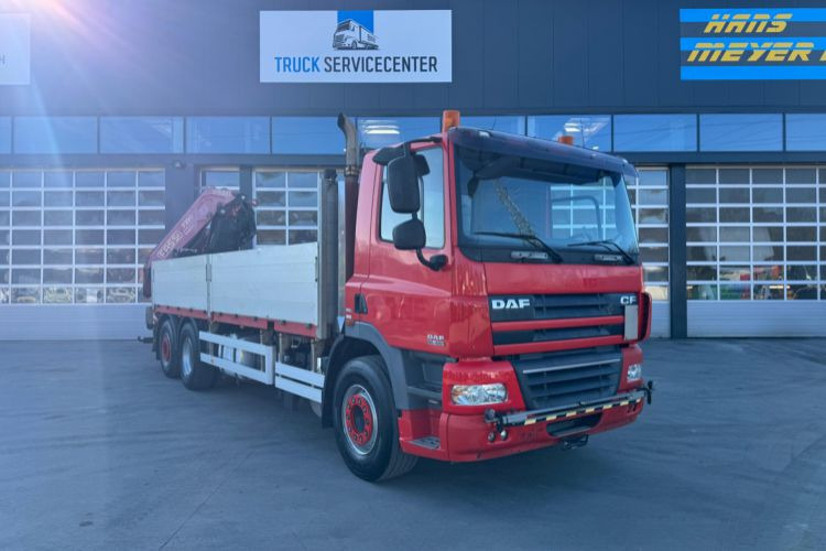 DAF CF 460 6x2 Fassi 290-4 - Kravas auto ar manipulatoru, Bortu kravas automašīna/ Platforma: foto 4 DAF CF 460 6x2 Fassi 290-4 - Kravas auto ar manipulatoru, Bortu kravas automašīna/ Platforma: foto 4