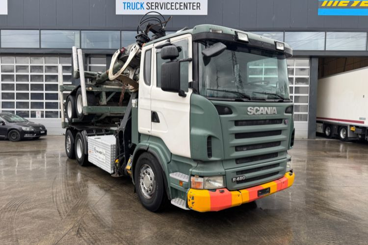Scania R480 6x2 Loglift F265 mit Dolly - Kravas automašīna: foto 3 Scania R480 6x2 Loglift F265 mit Dolly - Kravas automašīna: foto 3