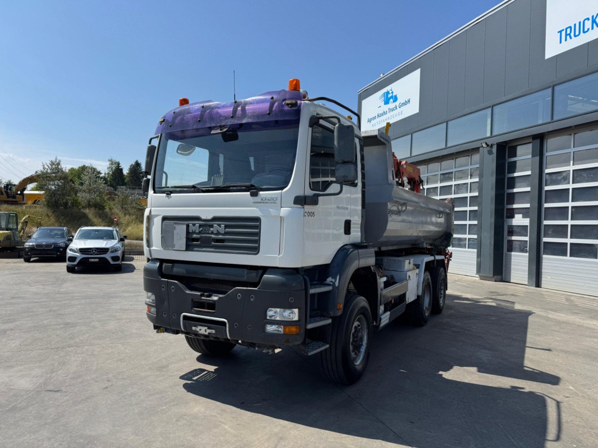MAN TGA 28.430 6x4-4 Kran - Kravas automašīna pašizgāzējs, Kravas auto ar manipulatoru: foto 1 MAN TGA 28.430 6x4-4 Kran - Kravas automašīna pašizgāzējs, Kravas auto ar manipulatoru: foto 1