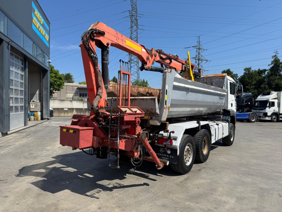MAN TGA 28.430 6x4-4 Kran - Kravas automašīna pašizgāzējs, Kravas auto ar manipulatoru: foto 5 MAN TGA 28.430 6x4-4 Kran - Kravas automašīna pašizgāzējs, Kravas auto ar manipulatoru: foto 5