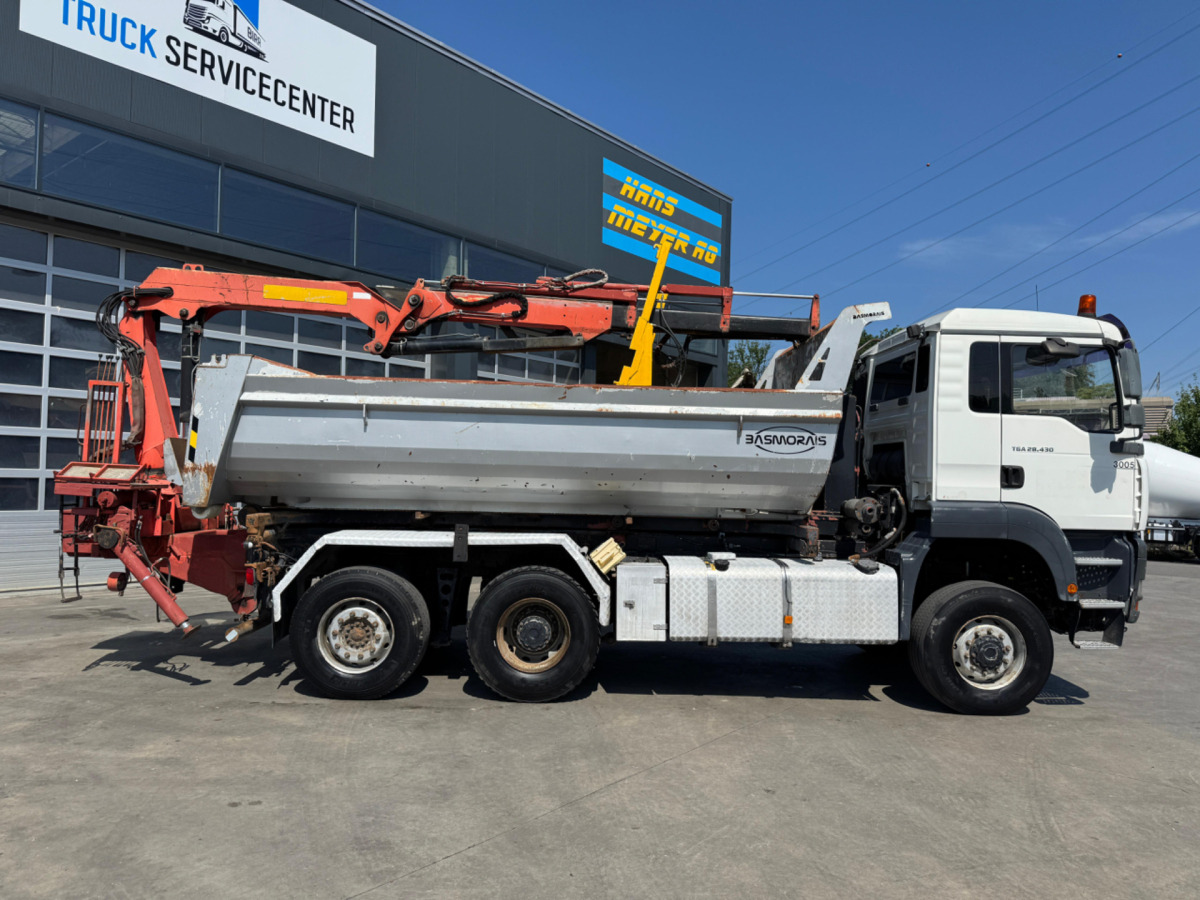 MAN TGA 28.430 6x4-4 Kran - Kravas automašīna pašizgāzējs, Kravas auto ar manipulatoru: foto 4 MAN TGA 28.430 6x4-4 Kran - Kravas automašīna pašizgāzējs, Kravas auto ar manipulatoru: foto 4