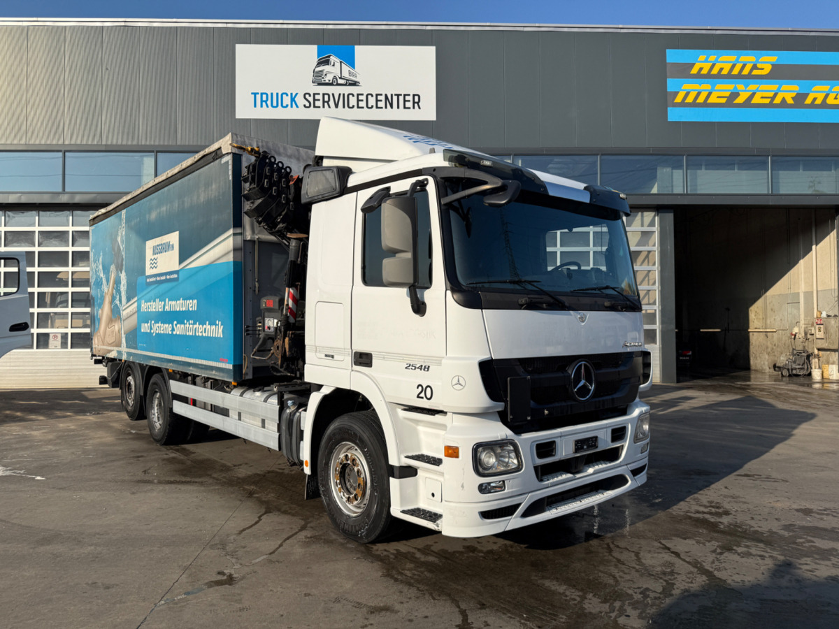 MERCEDES Actros 2548 6x2 Hiab 244-5 - Kravas auto ar manipulatoru: foto 4 MERCEDES Actros 2548 6x2 Hiab 244-5 - Kravas auto ar manipulatoru: foto 4
