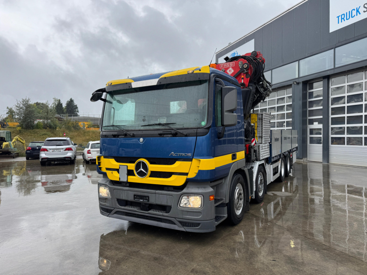 MERCEDES Actros 3248 8x4 Fassi660 6+6 - Kravas auto ar manipulatoru: foto 2 MERCEDES Actros 3248 8x4 Fassi660 6+6 - Kravas auto ar manipulatoru: foto 2