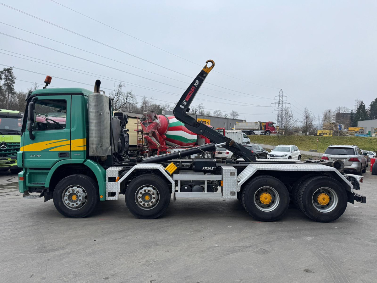 Pacēlājs ar āķi MERCEDES Actros 3248 Hiabt 26T AHK: foto 8