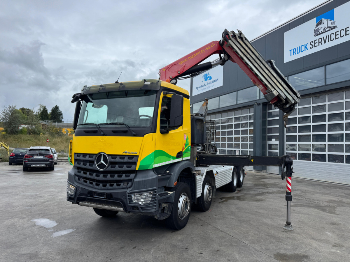 MERCEDES Arocs 3248 8x4 Fassi 315-7 mit Hiab 21T - Kravas auto ar manipulatoru: foto 2 MERCEDES Arocs 3248 8x4 Fassi 315-7 mit Hiab 21T - Kravas auto ar manipulatoru: foto 2