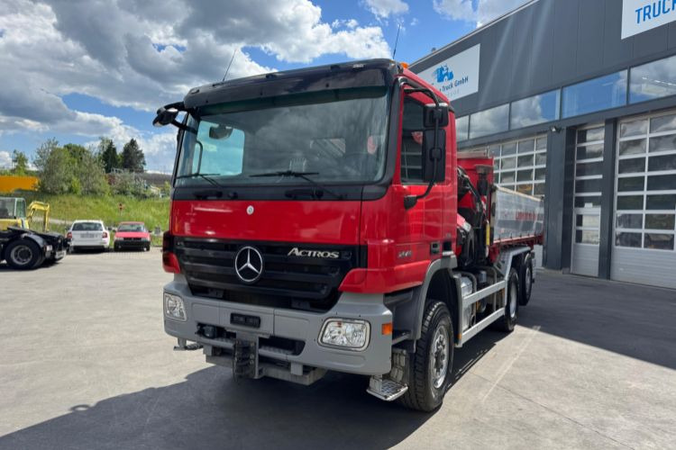 Mercedes-Benz Actros 2646 6x4/4 Fassi 275-8 Kipper - Kravas auto ar manipulatoru: foto 3 Mercedes-Benz Actros 2646 6x4/4 Fassi 275-8 Kipper - Kravas auto ar manipulatoru: foto 3