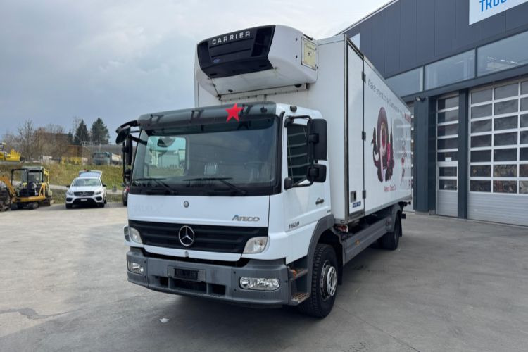 Mercedes-Benz Atego 1629 4x2 Carrier Supra 750 - Kravas automašīna refrižerators: foto 1 Mercedes-Benz Atego 1629 4x2 Carrier Supra 750 - Kravas automašīna refrižerators: foto 1