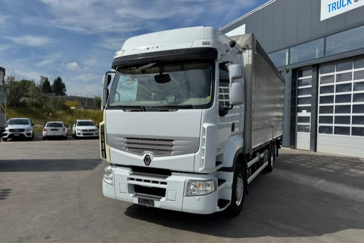 Renault Premium 460 6x2 - Kravas automašīna ar tentu: foto 1 Renault Premium 460 6x2 - Kravas automašīna ar tentu: foto 1