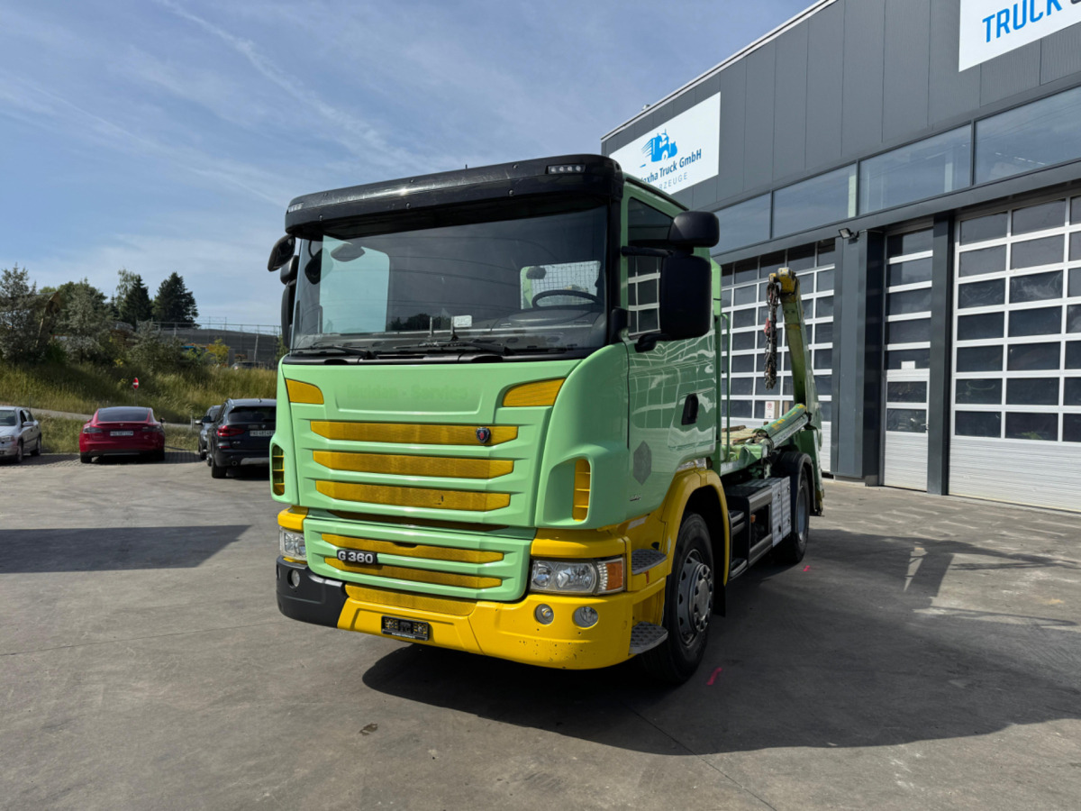 SCANIA G360 4x2 Gergen - Būvgružu konteineru vedējs: foto 1 SCANIA G360 4x2 Gergen - Būvgružu konteineru vedējs: foto 1