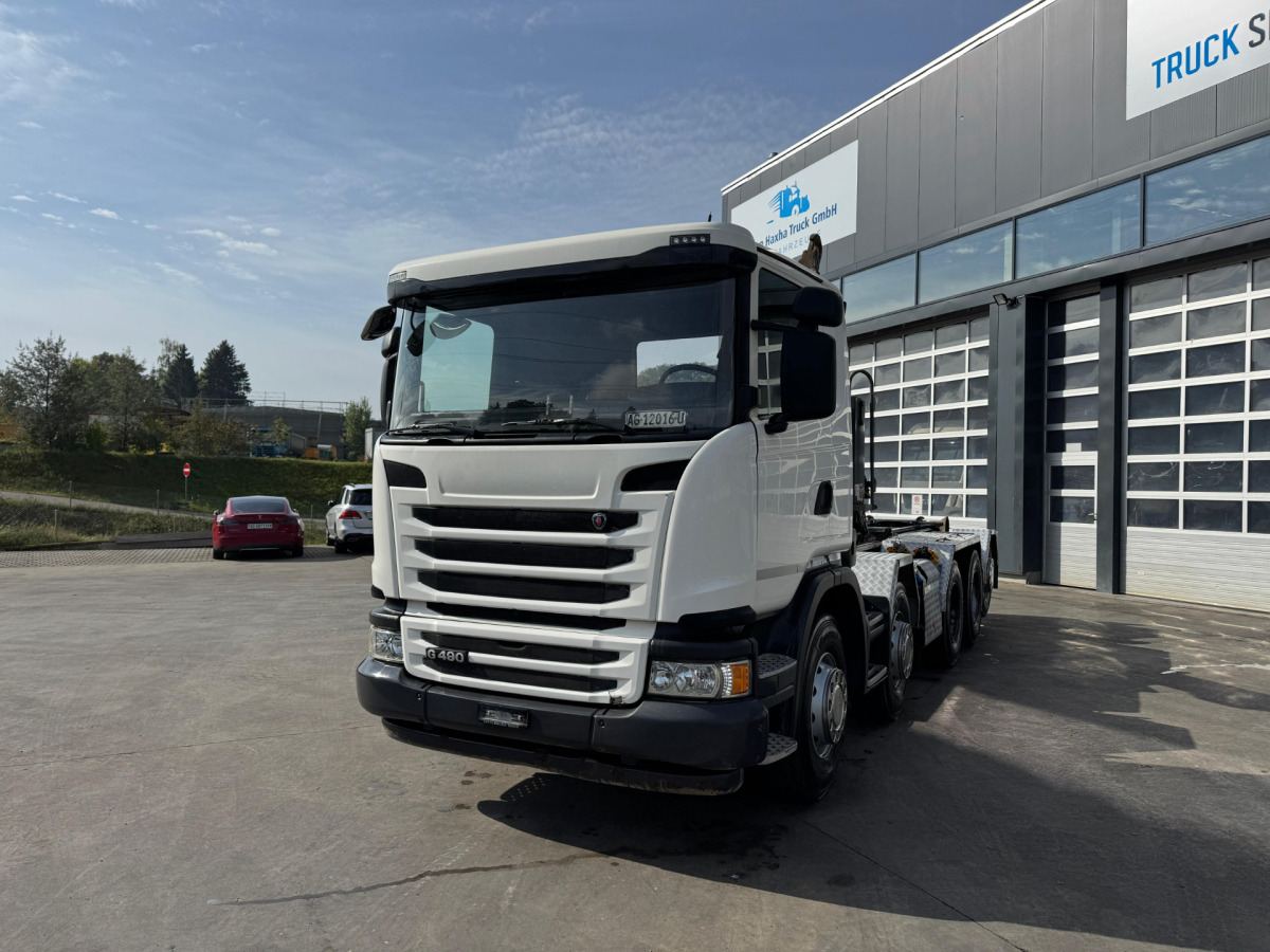 SCANIA G490 10x4 Hiab 26T - Pacēlājs ar āķi: foto 1 SCANIA G490 10x4 Hiab 26T - Pacēlājs ar āķi: foto 1