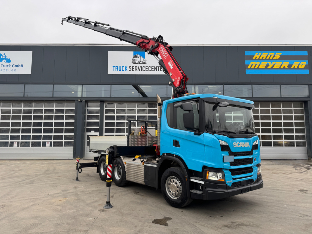 SCANIA G540 6x4 Fassi 395-7 SZM&Pritsche - Kravas auto ar manipulatoru: foto 5 SCANIA G540 6x4 Fassi 395-7 SZM&Pritsche - Kravas auto ar manipulatoru: foto 5