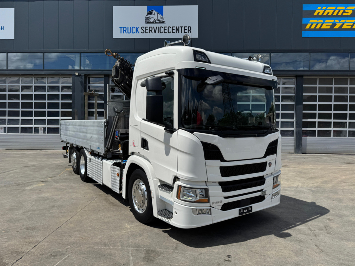 SCANIA P410 6x2 HMF1920-5 - Kravas auto ar manipulatoru: foto 3 SCANIA P410 6x2 HMF1920-5 - Kravas auto ar manipulatoru: foto 3